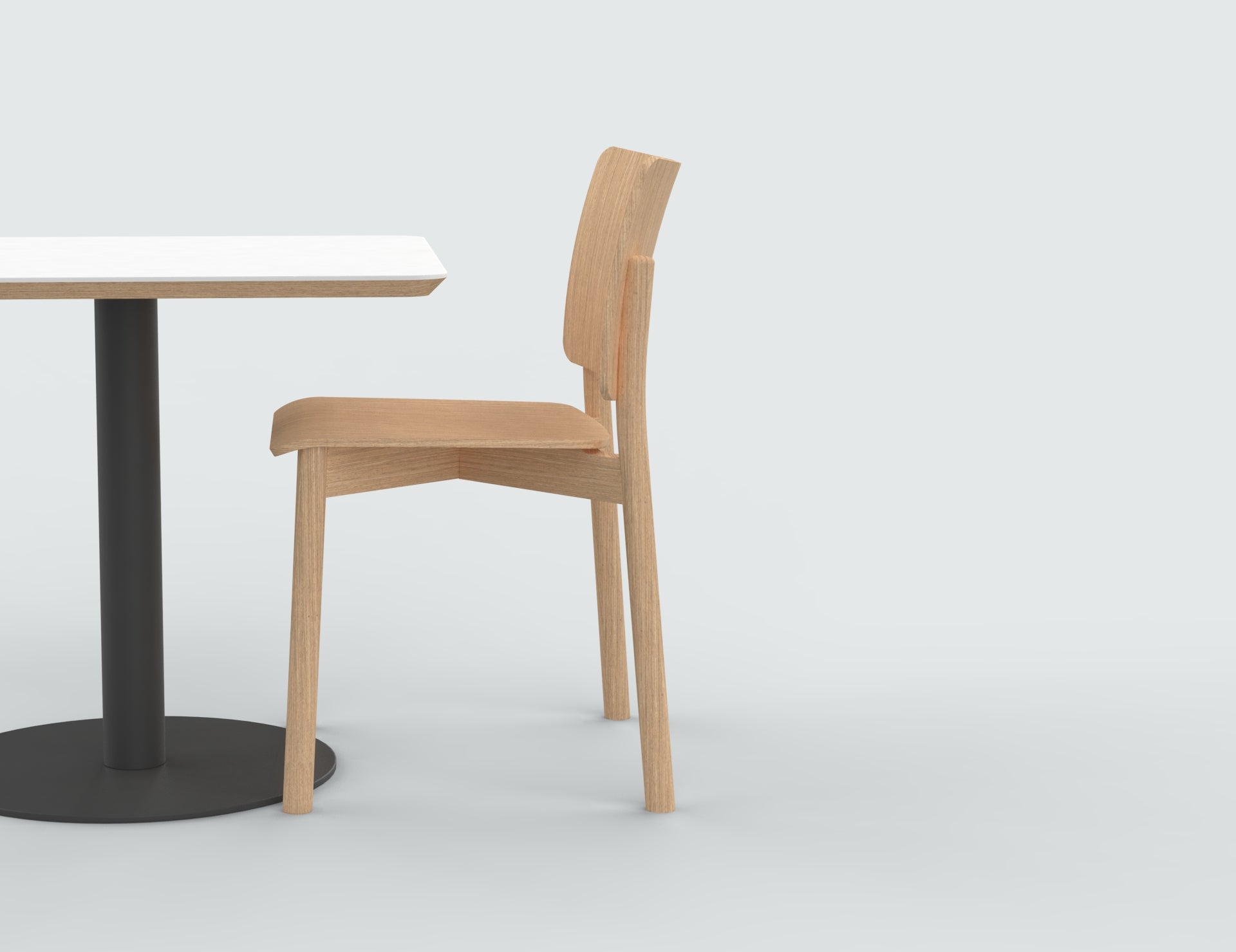 Post Cafe Table